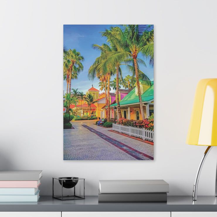 Bahamas - Classic Stretched Canvas-01 - Shore-n-Decor