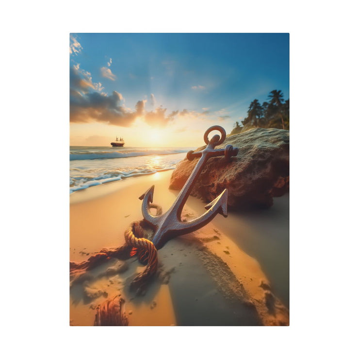 Anchor-Classic Stretched Canvas