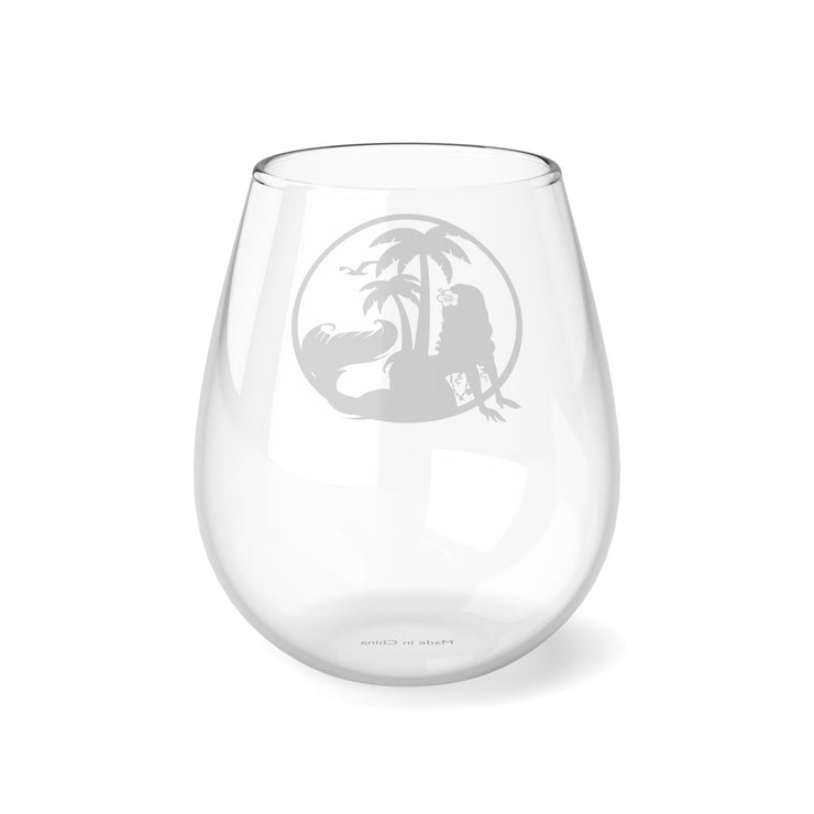 Mermaid - Stemless Wine Glass, 11.75oz