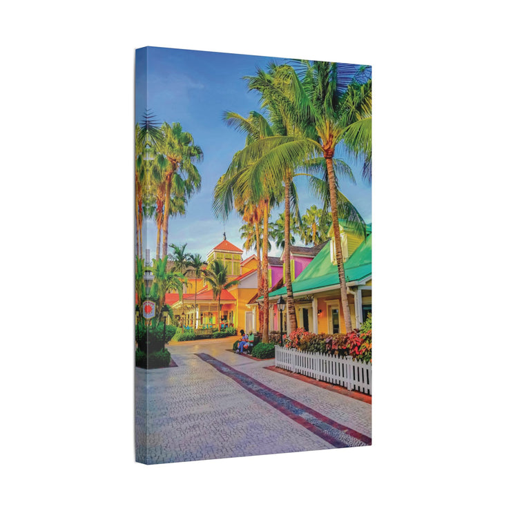 Bahamas - Classic Stretched Canvas-01 - Shore-n-Decor