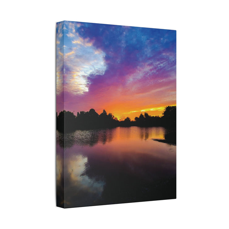 Lake Sunrise - Classic Stretched Canvas-01 - Shore-n-Decor