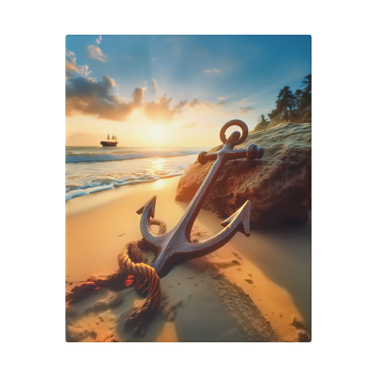 Anchor-Classic Stretched Canvas