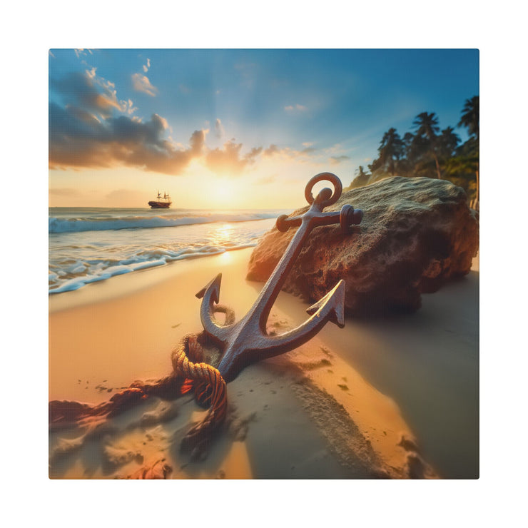 Anchor-Classic Stretched Canvas