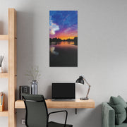 Lake Sunrise - Classic Stretched Canvas-01 - Shore-n-Decor