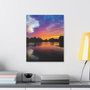 Lake Sunrise - Classic Stretched Canvas-01 - Shore-n-Decor