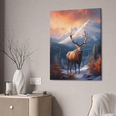 Elk Canvas Stretched, 1.5''-01