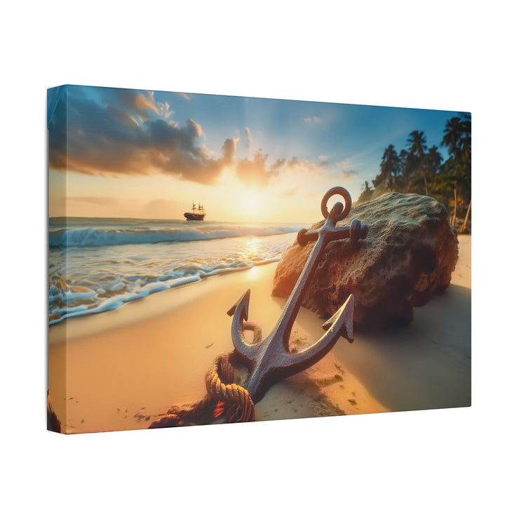 Anchor-Classic Stretched Canvas