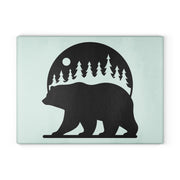 Bear02 - Glass Cutting Board