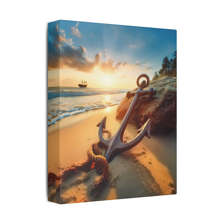 Anchor-Classic Stretched Canvas