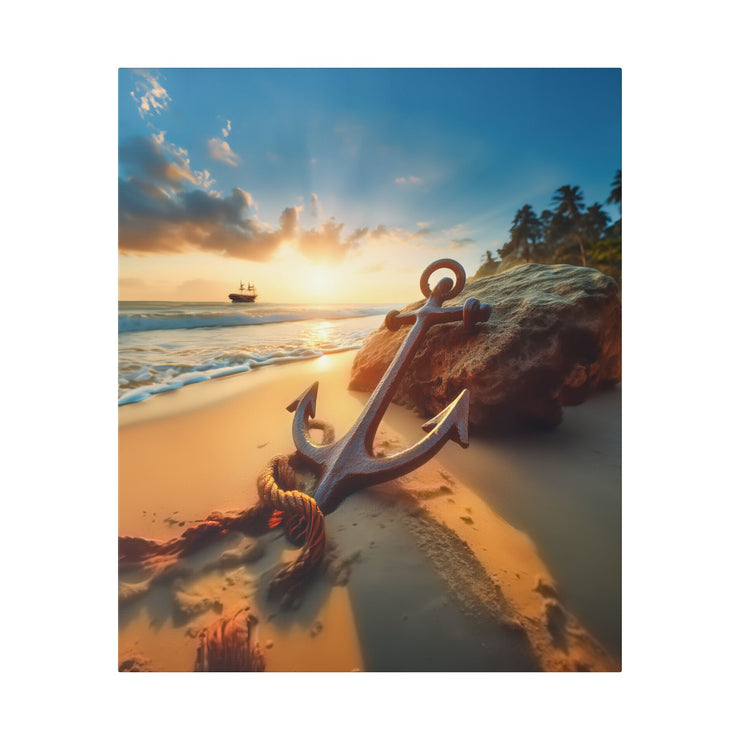 Anchor-Classic Stretched Canvas