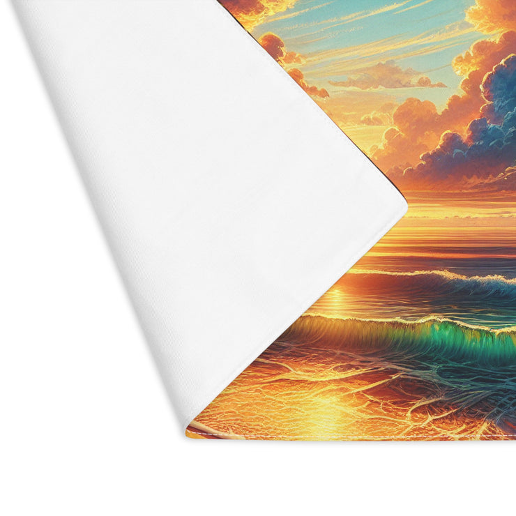 Beach Scene-02 Placemat, 1pc