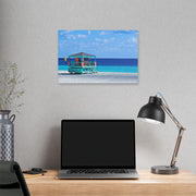 Beach Guard Station - Classic Stretched Canvas-01