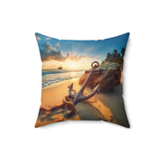 Anchor-02 - Spun Polyester Square Pillow