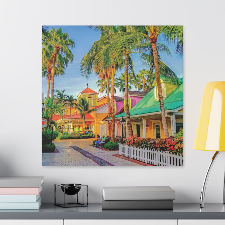 Bahamas - Classic Stretched Canvas-01 - Shore-n-Decor