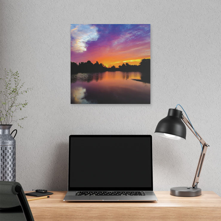 Lake Sunrise - Classic Stretched Canvas-01 - Shore-n-Decor