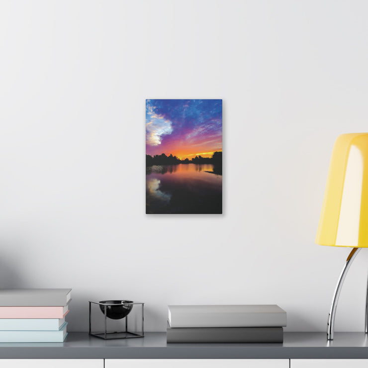 Lake Sunrise - Classic Stretched Canvas-01 - Shore-n-Decor