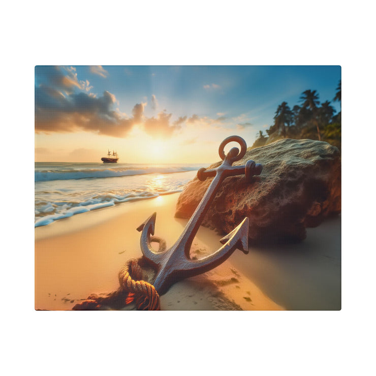 Anchor-Classic Stretched Canvas