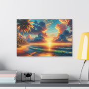 Beach-02 - Classic Stretched Canvas-01 - Shore-n-Decor