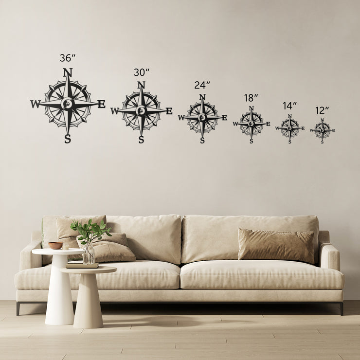 CompassRose-WallArt-01 - Shore-n-Decor