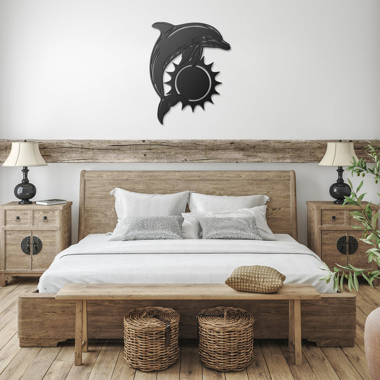 Dolphin-WallArt-01 - Shore-n-Decor