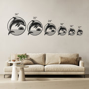 Dolphin-WallArt-02 - Shore-n-Decor