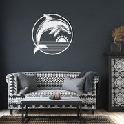 Dolphin-WallArt-02 - Shore-n-Decor