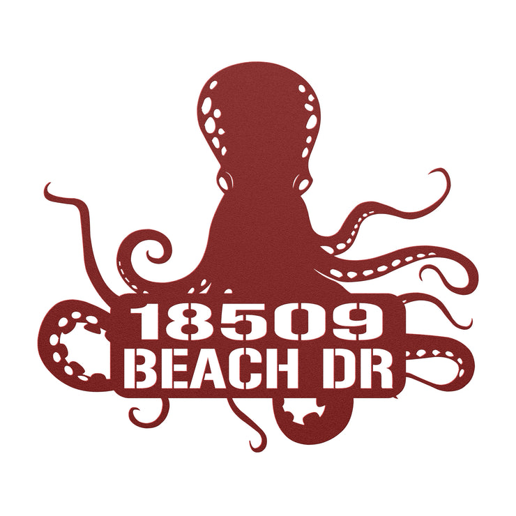 Octopus-01 - Shore-n-Decor